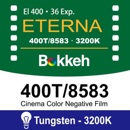 (庫存稀少不打折)Bokkeh 富士Fuji 400T 8583 電影底片 Eterna Tungsten 彩色電影負片 35mm