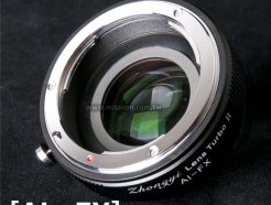 中一光學 減焦環 2代 Nikon AI (G) -FX 富士Fuji相機 減焦增光環廣角轉接環