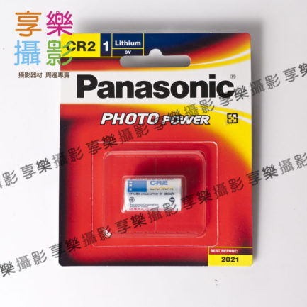 Panasonic CR2 CR-2 3V鋰電池 一次性 不可充