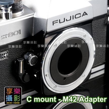 C-mount轉 M42 轉接環 厚3mm：圖片 3