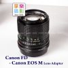 Canon FD FL 鏡頭 - Canon EOS M 機身轉接環