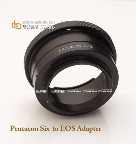 Pentacon Six P6 轉接 Canon EOS EF 相機轉接環