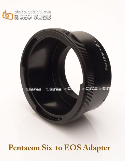 Pentacon Six P6 轉接 Canon EOS EF 相機轉接環：圖片 2