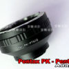 (客訂商品)Pentax PK FA 鏡頭 - Pentax Q PQ 相機轉接環 轉接後全手動