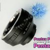 (客訂商品)Pentax PK FA 鏡頭 - Pentax Q PQ 相機轉接環 轉接後全手動