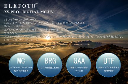 【保護鏡加購價】ELEFOTO XS-PRO1 DIGITAL MC-UV 超薄框UV鏡-72mm：圖片 3
