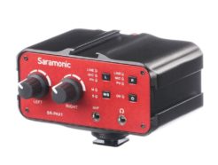 Saramonic SR-PAX1 3.5mm/6.35mm XLR 機上型混音器 支援48V幻象電源輸出