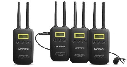 Saramonic VMicLink5 一對三 無線麥克風套裝 5.8GHz 高頻傳輸 支援即時監聽：圖片 3