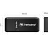 創見 Transcend F5 USB 3.0讀卡機 支援 SDXC UHS-I 白色