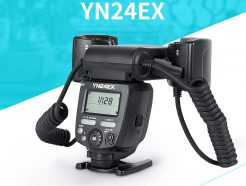 (客訂商品)永諾YN24EX 微距燈 CANON ETTL 環形閃光燈 雙燈頭 生態攝影 YN-24EX 非YN14EX