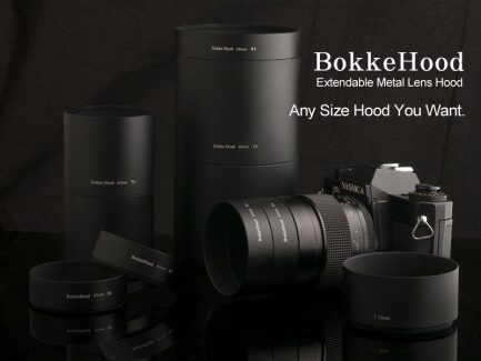 金屬遮光罩T Bokkehood 52mm 5cm
