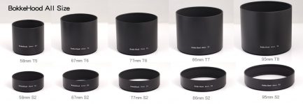 金屬遮光罩T Bokkehood 52mm 5cm：圖片 4