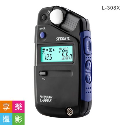日本 SEKONIC Flashmate L-308X 袖珍型測光表(攝影/電影) 正成公司貨 L308X 入射/反射 測光儀