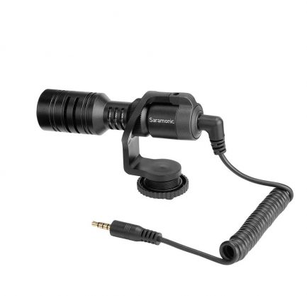 Saramonic Vmic Mini 迷你指向性電容式麥克風 手機+相機 通用款 即插即用 免電池 Vlog/直播/錄影/採訪：圖片 4