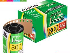 日本限定 富士Fujifilm Superia Venus 800 135 35mm彩色負片 底片 36枚 原裝片2020/06