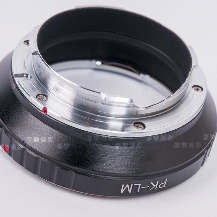 Pentax - Leica-M 銀黑 轉接環 (相容天工) PK鏡頭轉LM機身 6bit 無限遠可合焦：圖片 2