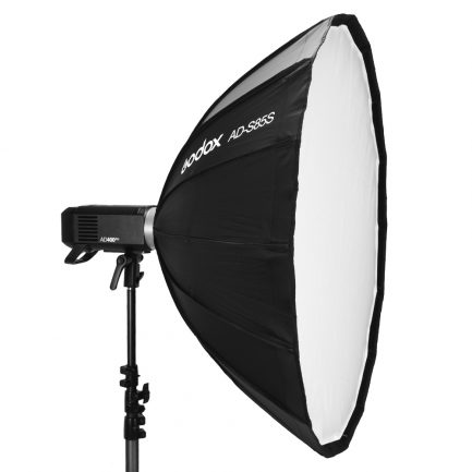 【GODOX神牛 S85S/S85W 16片反射面柔光罩85cm 含蜂巢網格(神牛卡口)】AD400 PRO/AD300 PRO專用 金銀反光板