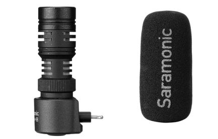 Saramonic SmartMic+ Di Lightning iOS設備 智慧型手機麥克風 可即時監聽 視訊會議麥克風/直播/通話