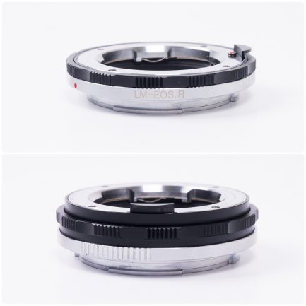 Leica M LM/M - EOS R ER微距版(鋁) 萊卡鏡頭 轉 canon EOSR/RP 機身 轉接環 神力環 Helicoid 金屬黑色：圖片 2