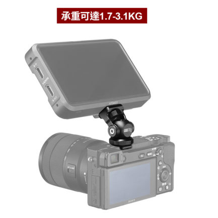 Ulanzi UURig R015 冷靴口監視器小雲台 冷靴口支架 可調式阻尼 熱靴座 1/4螺絲 螢幕：圖片 5