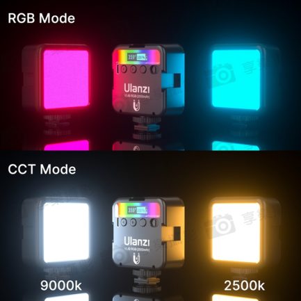 ulanzi VL49 RGB 特效攝影補光燈 雙色溫+全彩特效LED補光燈 VLOG攝影錄影直播