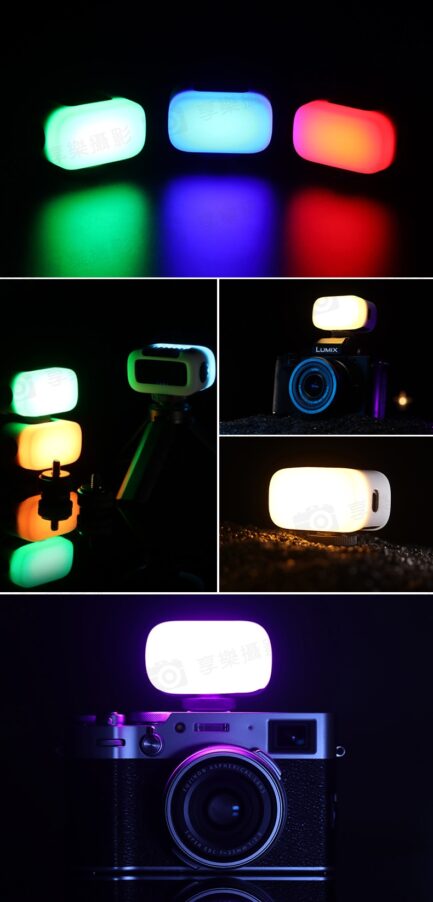ulanzi VL15 RGB 迷你特效攝影補光燈 LED補光燈+RGB循環呼吸燈模式 VLOG攝影錄影直播抖音短片神器