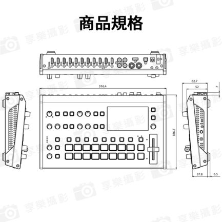 (客訂商品)樂蘭 Roland V-8HD 導播機 8軌訊號輸入 音頻混音 轉播視頻切換 HDMI/Aux輸出/定標器：圖片 17
