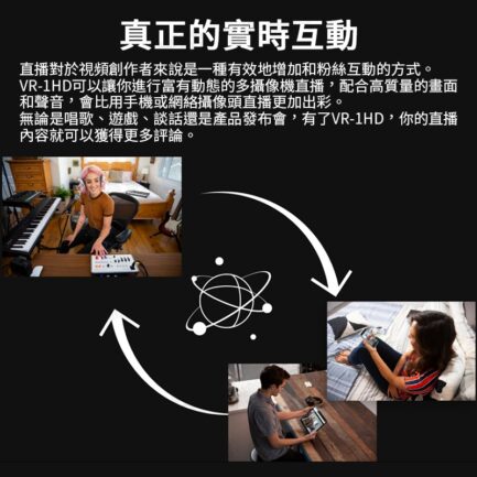 樂蘭 Roland VR-1HD 導播機 FHD直播音視頻切換 串流混像 現場直播最佳設備：圖片 2