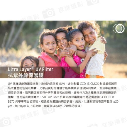 【STC】UltraLayer UV Filter/UV鏡/濾鏡/抗紫外線保護鏡 49mm 52mm 55mm 58mm：圖片 3