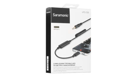 Saramonic UTC-C35 帶鎖USB Type-C線 轉3.5mm 麥克風轉接線：圖片 6