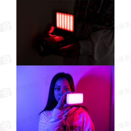 Ulanzi VL120 RGB版LED燈 口袋燈 持續燈 補光燈 1/4螺絲孔 Type-C充電 Vlog/直播攝影/自拍