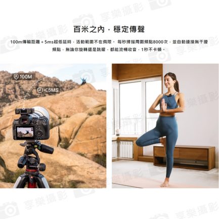 【HollyLand 猛瑪圖傳 Lark 150 Duo 一對二 無線麥克風】廣播級 全指向 100米無線傳輸 即時監聽 Vlog/採訪/直播：圖片 3