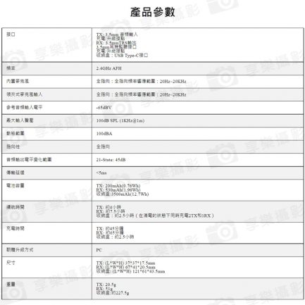【HollyLand 猛瑪圖傳 Lark 150 Duo 一對二 無線麥克風】廣播級 全指向 100米無線傳輸 即時監聽 Vlog/採訪/直播：圖片 13