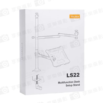 【ulanzi VIJIM LS22 雙臂桌面支架】帶筆電托架 鋁合金 適用筆電/平板/相機/手機/補光燈 俯拍 直播 實況：圖片 16