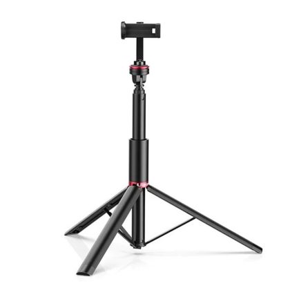【Ulanzi MT-54 可伸縮鋁合金燈架/含手機夾】34-155cm 承重1.5KG 手機自拍架 自拍棒 補光燈 VLOG/直播/錄影：圖片 2
