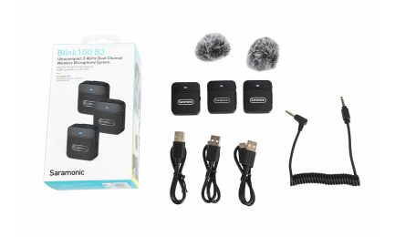 Saramonic Blink100 B2(TX+TX+RX) 2.4G 無線麥克風系統 1對2 自動配對 自動跳頻：圖片 11