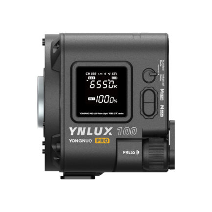 【永諾 YNLUX100 PRO 雙色溫LED攝影燈 單燈版】120W COB燈珠 保榮卡口 手機APP遙控 手持外拍燈 補光燈 攝像燈：圖片 2