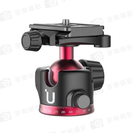 【ulanzi 青蔥-影 球型雲台三腳架】黑色 53-158cm 承重8kg Arca快拆 中軸倒置 橫豎拍 單眼 微單 手機 外拍 攝影：圖片 19