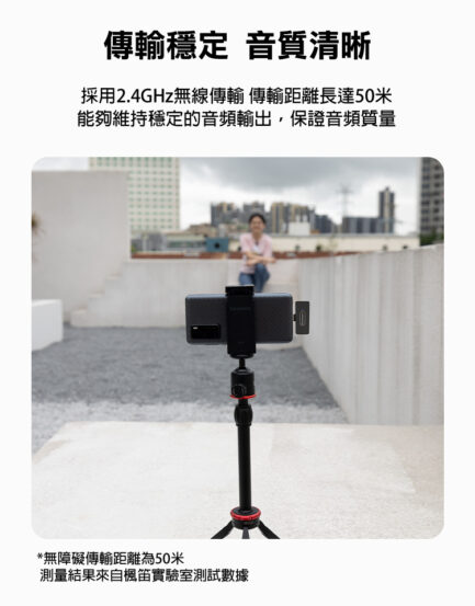 Saramonic Blink100 B5(TX+RXUC) Type-C裝置 安卓系統 2.4G 無線麥克風系統 1對1 自動配對 自動跳頻：圖片 7