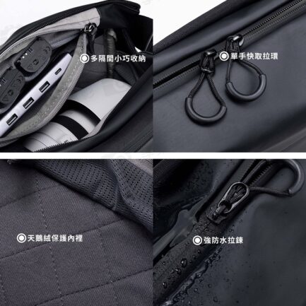 【Ulanzi PB008 攝影休閒包 6L】側背 斜背 手提 防水 防刮 相機包 攝影包 隨身包 單肩斜跨包：圖片 11