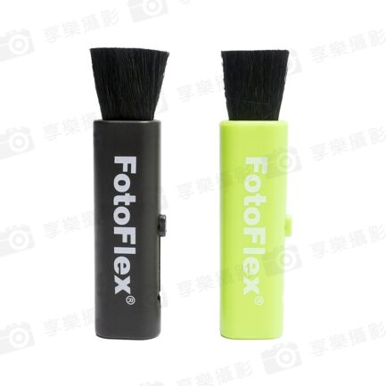 【Fotoflex MJ-139 迷你伸縮清潔軟毛刷】黑色/青綠 伸縮除塵刷毛刷 伸縮羊毛刷 縫隙刷 除塵刷 細節刷 小刷子 相機 鍵盤 機殼 凹槽 Telescopic wool brush：圖片 4