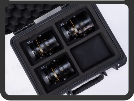 (客訂商品)中一光學 電影鏡頭系列 三鏡組 S35 20mm 35mm 50mm T1.0 APS-C For Sony 索尼 E-mount FX 富士 EOS R RF大光圈/手動鏡頭：圖片 15
