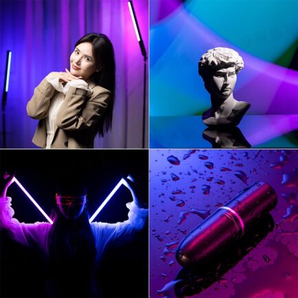 【Ulanzi VL119 RGB手持棒燈】7.5W 2600mAh 1/4 Type-C 光棒 LED條燈 全彩補光燈 棚燈 持續燈 攝影燈 氛圍燈 直播 外拍 RGB Tube Handheld Video Light 2907：圖片 11