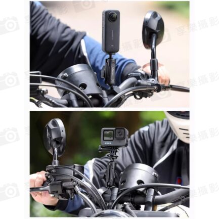 【Ulanzi Go-Quick II CM025 運動相機騎行支架】豌豆夾 O型夾 適用機車 腳踏車 Bike Motorcycle Handlebar Clamp Mount：圖片 10