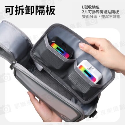 【Ulanzi BP15 透明收納包】L/M/mini 三種尺寸 防潑濺 電子收納包 攜帶包 保護包 運動相機 穩定器 充電器 傳輸線 隨身碟 耳機 化妝品 Transparent Storage Bag：圖片 7