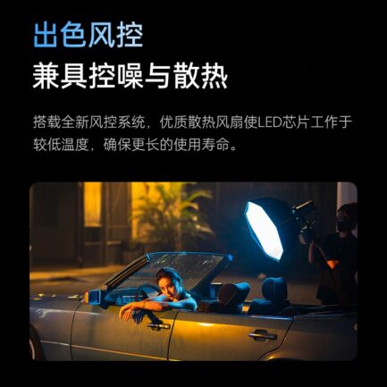 【Viltrox唯卓仕 單燈套餐 Ninja 10C全彩燈+FX-J195T燈架(送燈架包)】COB APP遙控 保榮口 補光燈 攝影燈 LED持續燈 影視燈 直播 採訪 錄影 外拍 棚拍 Handheld COB LED Light：圖片 17