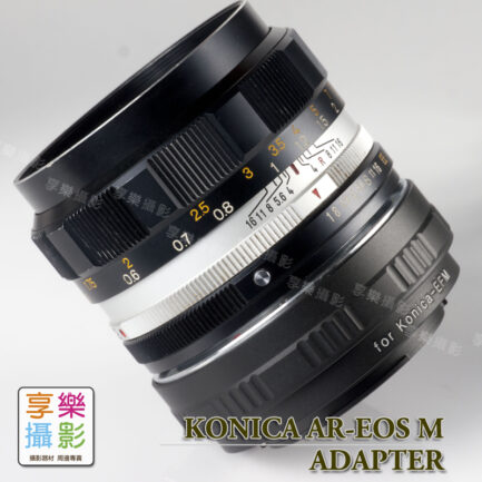 Konica AR 鏡頭 - CANON EOS M相機 轉接環：圖片 2