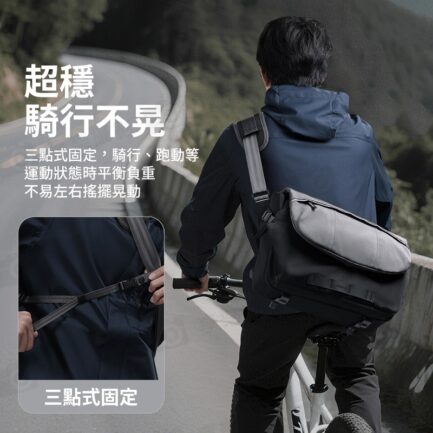 【Ulanzi TE88 休閒攝影單肩包】15L 單肩包 斜背包 斜挎包 相機包 攝影包 側背包 收納包 防潑水 微單 單反相機 Camera Shoulder Bag B167：圖片 5