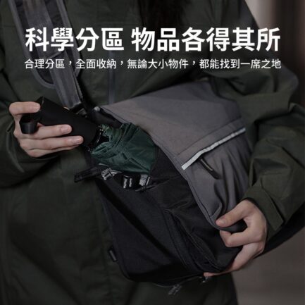 【Ulanzi TE88 休閒攝影單肩包】15L 單肩包 斜背包 斜挎包 相機包 攝影包 側背包 收納包 防潑水 微單 單反相機 Camera Shoulder Bag B167：圖片 7