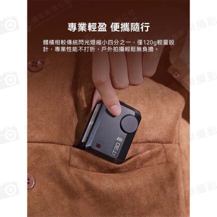 (預購中)【Godox神牛 iT30Pro TTL微型機頂閃】黑/銀 內建鋰電池 TypeC充電 微型機頂閃 閃燈 單反 微單 攝影 外拍 ※開年公司貨 適用Nik Canon Sony Fuji FX Mini On-Camera Flash：圖片 12
